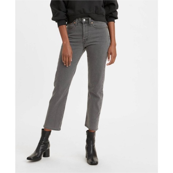 Levi's Denim - Levi’s womens high rise wedgie straight cropped jeans new